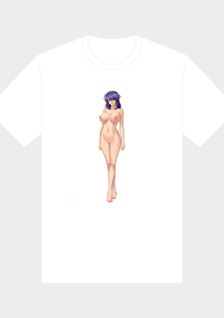 ラフな裸婦Tシャツ（リエリ・ビショップ）