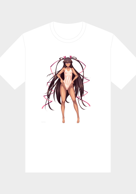 https://stg.lilith-soft.comラフな裸婦Tシャツ（水城ゆきかぜ）