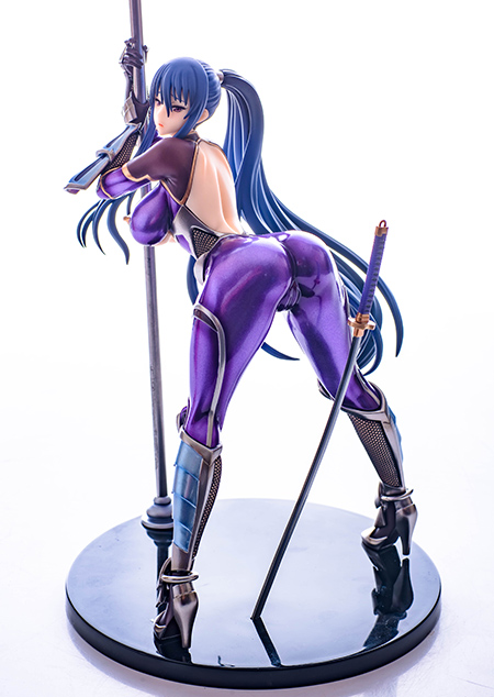 対魔忍ユキカゼ2 秋山凜子 ポールダンスVer. 1/7PVC完成塗装済フィギュア