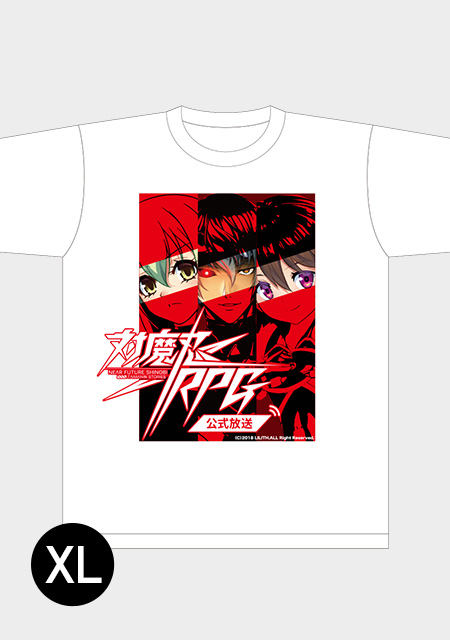 対魔忍RPG 公式放送オリジナルTシャツ【XLサイズ】