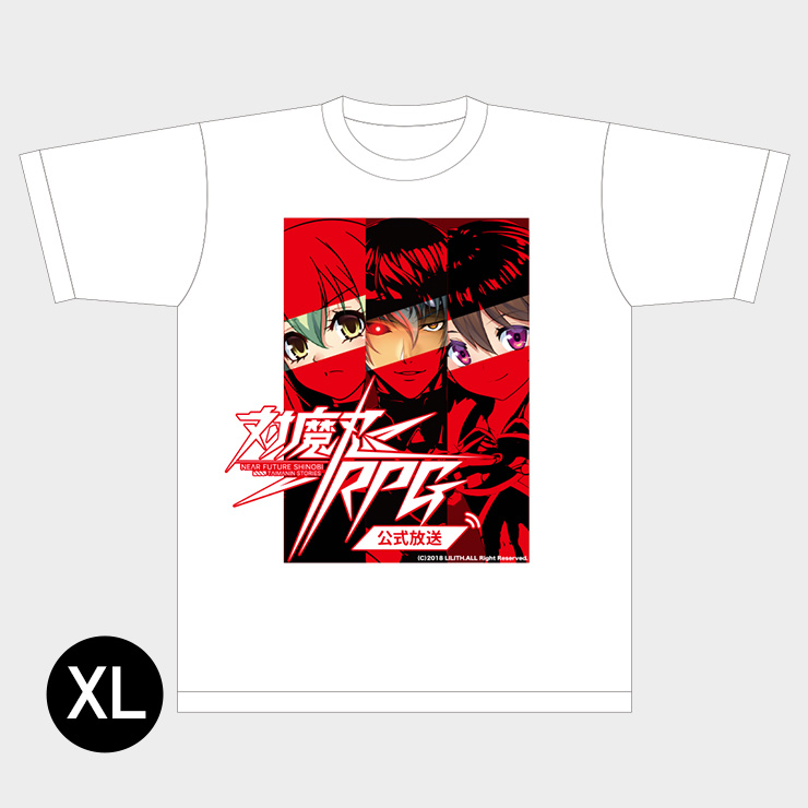 対魔忍RPG 公式放送オリジナルTシャツ【XLサイズ】