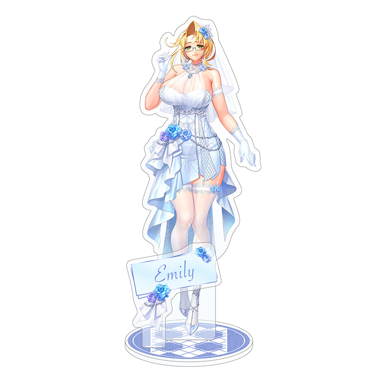 ACTION TAIMANIN【ジューンブライド】エミリー・シモンズ「ブリリアント・ブライド」アクリルスタンド