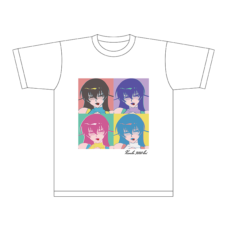 対魔忍グラフィティアートTシャツ 井河アサギ