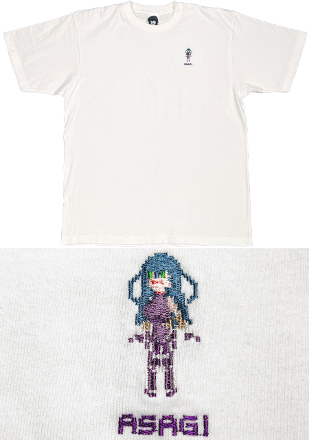 https://stg.lilith-soft.com対魔忍 刺繍Tシャツ ピクセルアート 井河アサギ