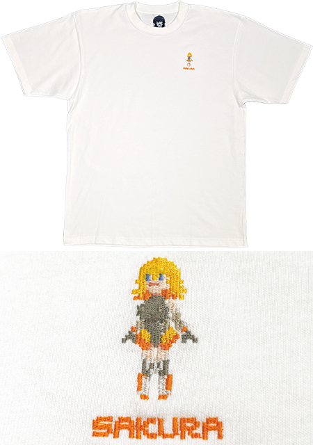 https://stg.lilith-soft.com対魔忍 刺繍Tシャツ ピクセルアート 井河さくら