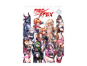 対魔忍グッズセット 2024 夏（対魔忍RPGXキャラクタービジュアルブックvol10、やっぱり孕ませて〜あなたをオカズにしちゃったのドラマCD、井河アサギB2タペストリー、対魔忍RPGX レンチキュラカード）