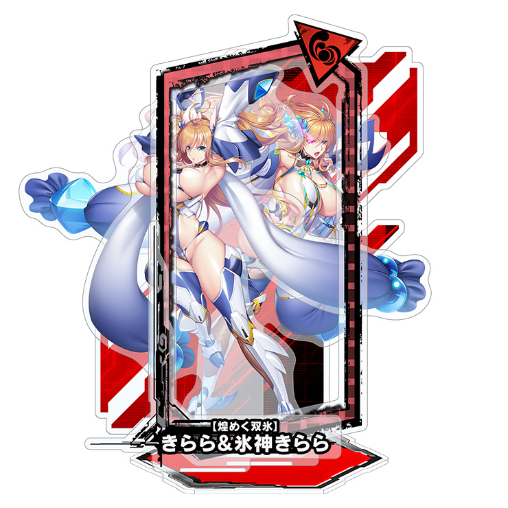 対魔忍RPGピックアップアクリルスタンド ver.【煌めく双氷】きらら＆氷神きらら