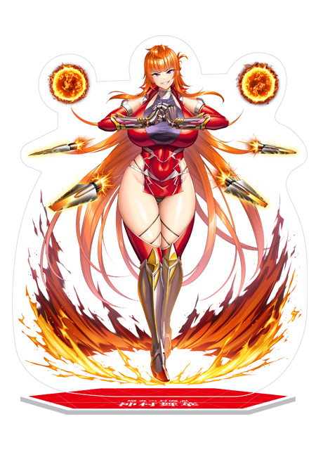 対魔忍RPG レンチキュラー3Dビッグアクリルスタンド 神村舞華