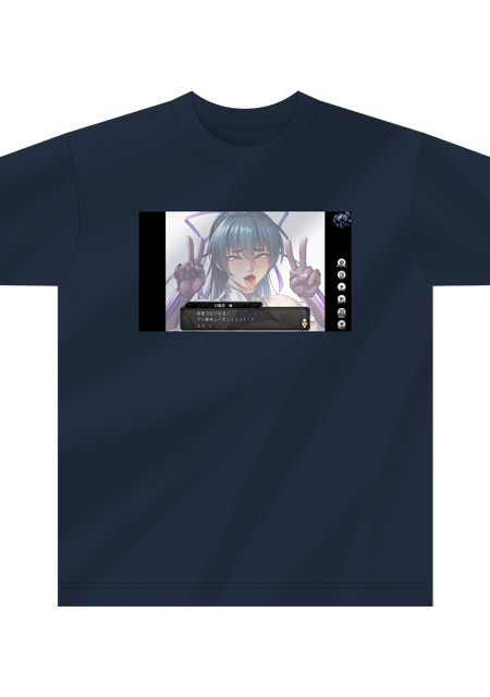 対魔忍RPGX 井河アサギの感度3000倍！アヘ顔WピースTシャツ