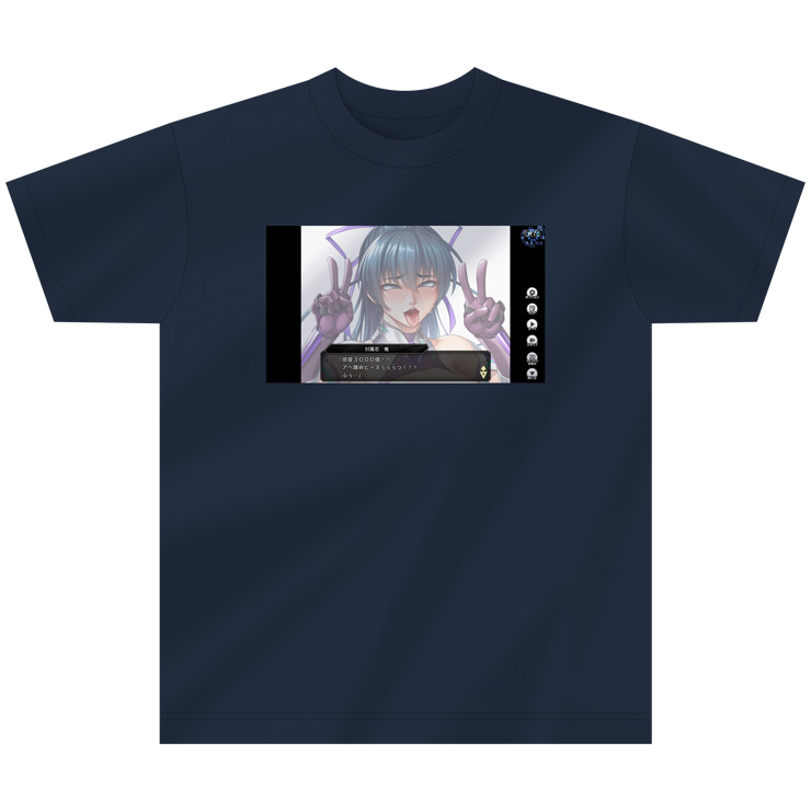 対魔忍RPGX 井河アサギの感度3000倍！アヘ顔WピースTシャツ