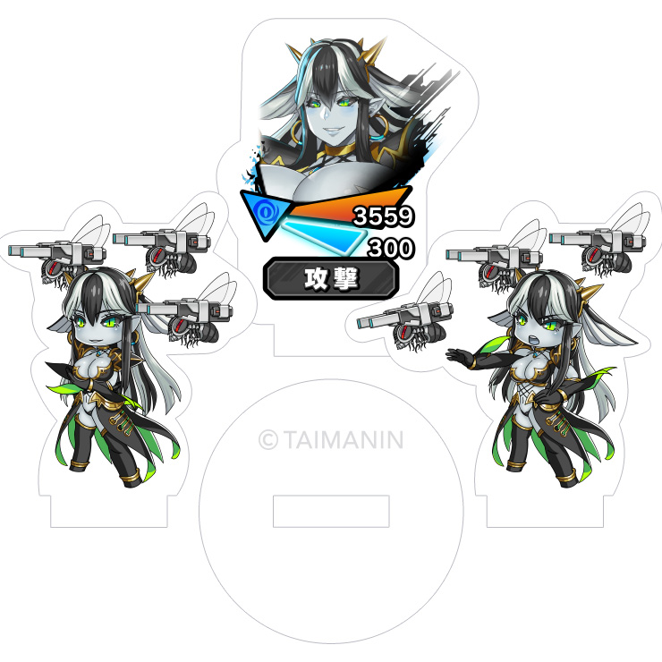 対魔忍RPG バトル画面セットキャラクターセット ver.【死霊騎士】ウィスプ