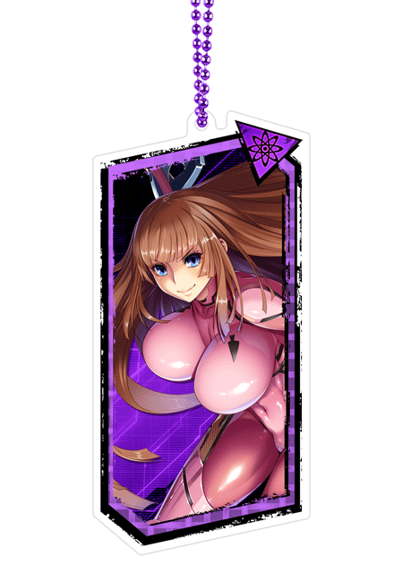 https://stg.lilith-soft.com対魔忍RPG 編成画面チェンジングキーホルダー ver.【鋼鉄の対魔忍】甲河アスカ