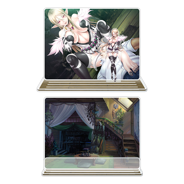 対魔忍RPGX ピックアップアクリルジオラマ ver.シュヴァリエ