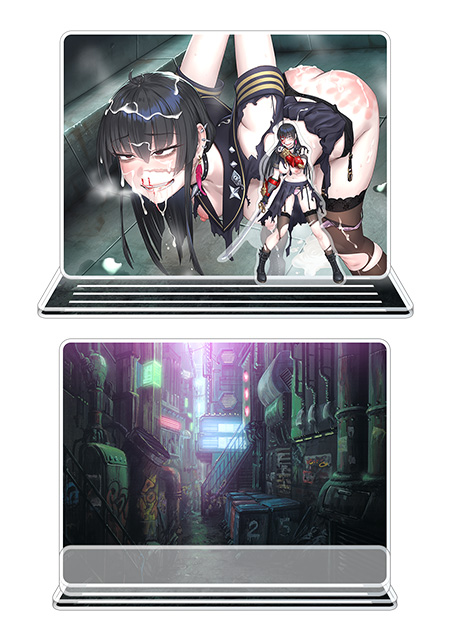 対魔忍RPGX ピックアップアクリルジオラマ ver.地獄丸アキラ