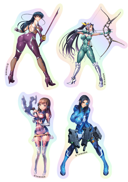https://stg.lilith-soft.com対魔忍RPG プレミアムガチャユニットステッカー vol.02(4種セット)