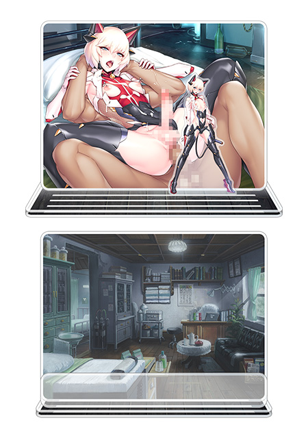 対魔忍RPGX ピックアップアクリルジオラマ ver.穂稀なお
