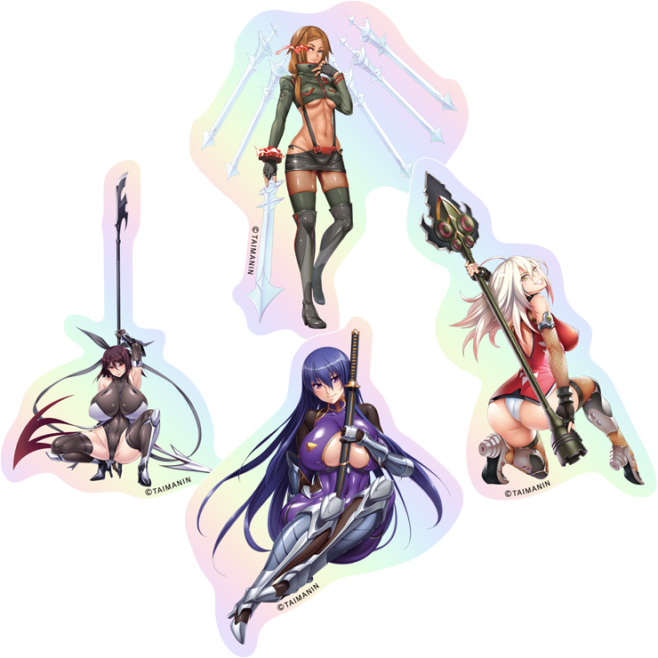 対魔忍RPG プレミアムガチャユニットステッカー vol.03(4種セット)