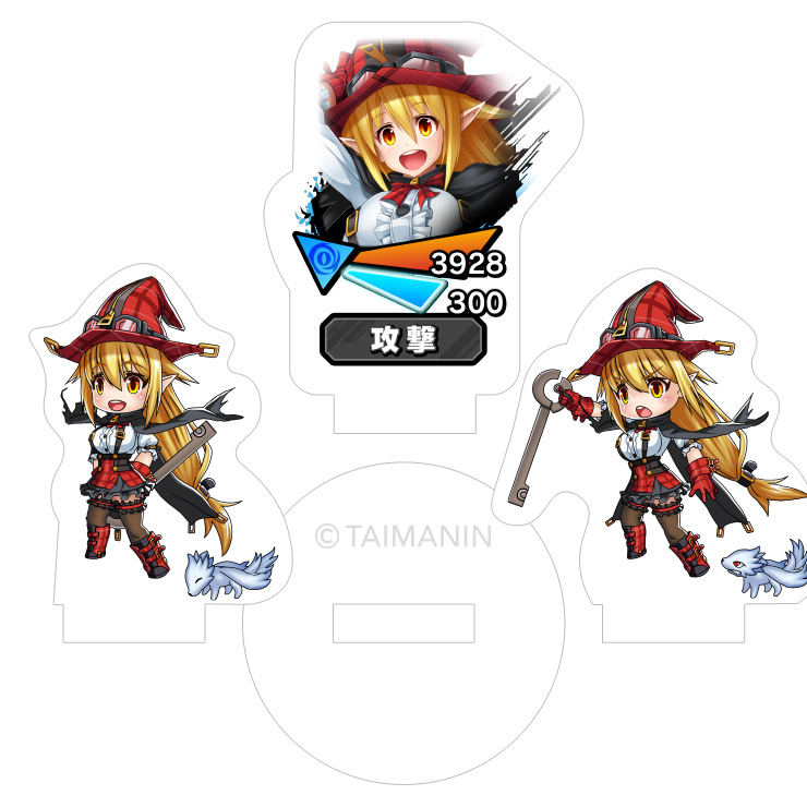 対魔忍RPG バトル画面セットキャラクターセット ver.リリス・アーベル・ビンダーナーゲル