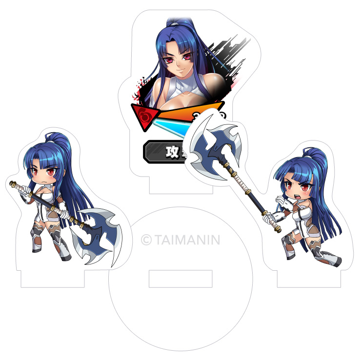 対魔忍RPG バトル画面セットキャラクターセット ver.八津紫