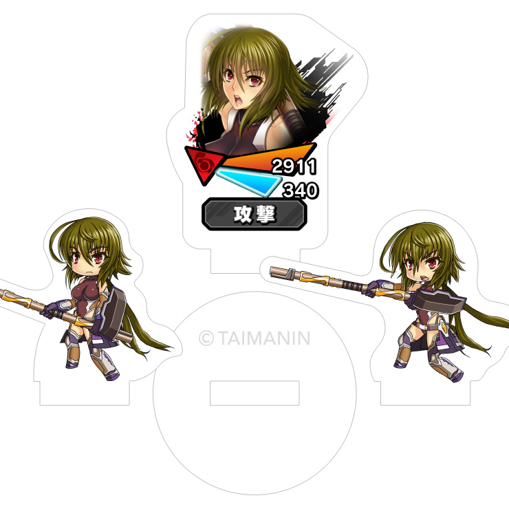 対魔忍RPG バトル画面セットキャラクターセット ver.四條如月