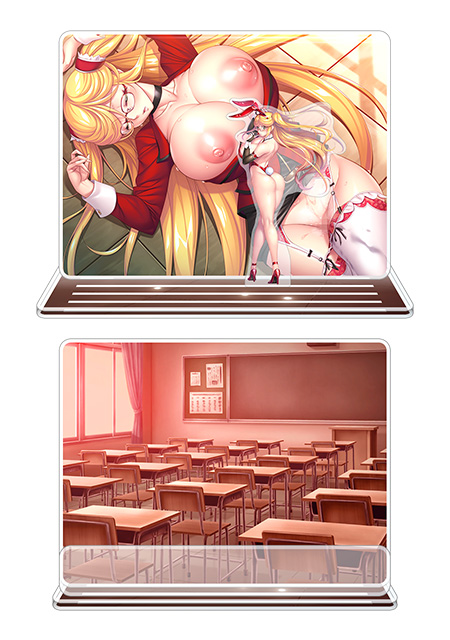 対魔忍RPGX ピックアップアクリルジオラマ ver.【チョコ教師】高坂静流