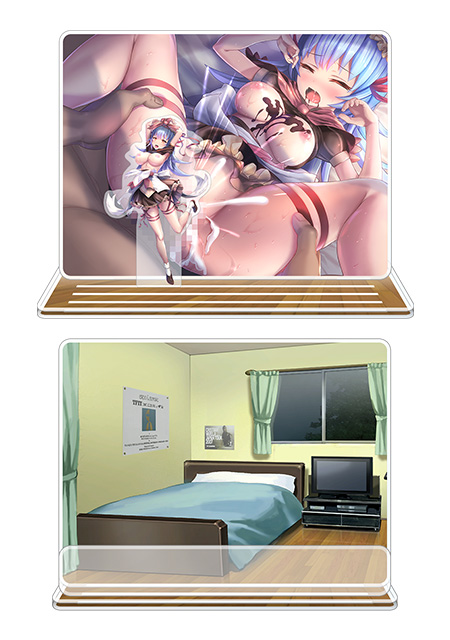 対魔忍RPGX ピックアップアクリルジオラマ ver.【イタズラチョコ娘】ミナサキ