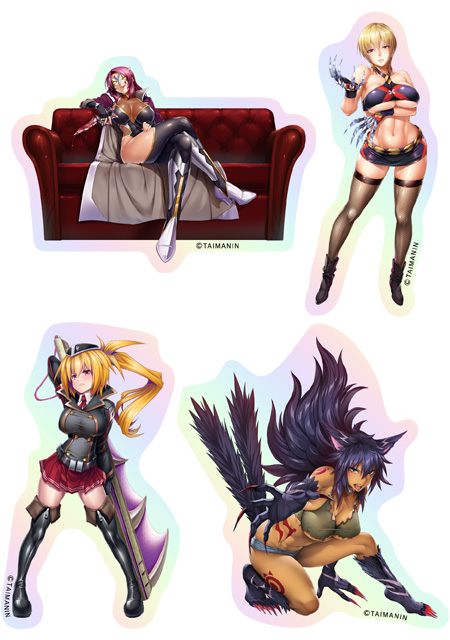 https://stg.lilith-soft.com対魔忍RPG プレミアムガチャユニットステッカー vol.05(4種セット)