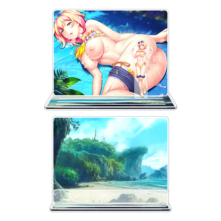 対魔忍RPGX ピックアップアクリルジオラマ ver.【夏☆モード】カリン・ブランフォード