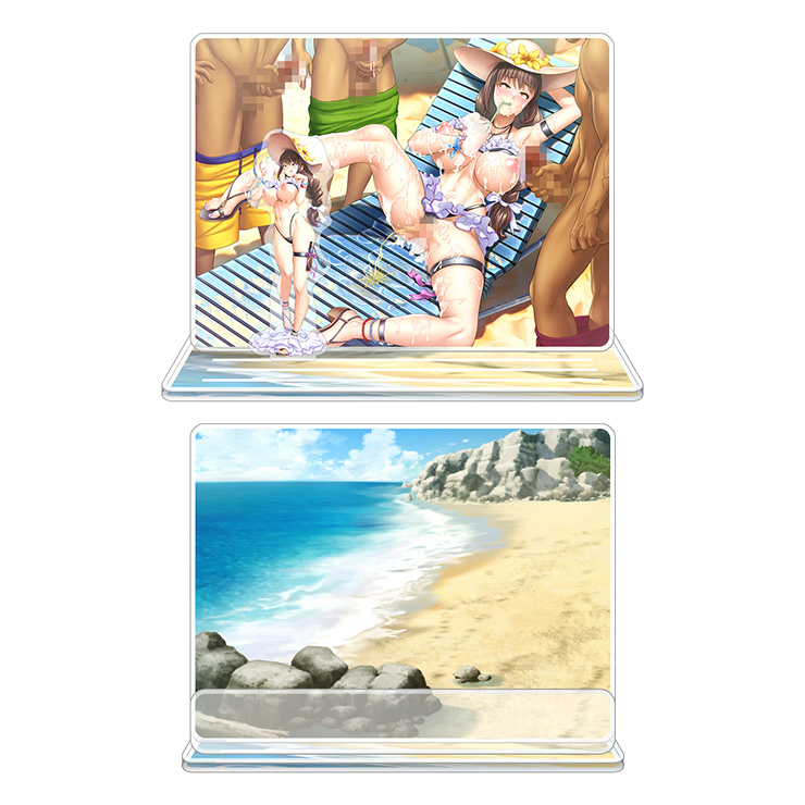 対魔忍RPGX ピックアップアクリルジオラマ ver.【浜辺の涼風】星乃深月