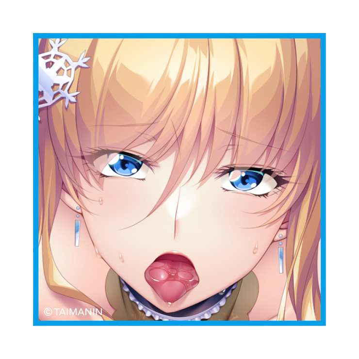 【対魔忍RPGX】なんで私があんたを舐めないと・・・ぺろっ鬼崎きららハンドタオル