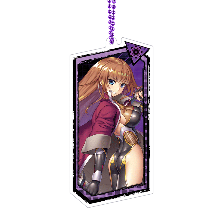 対魔忍RPG 編成画面チェンジングキーホルダー ver.未来アスカ