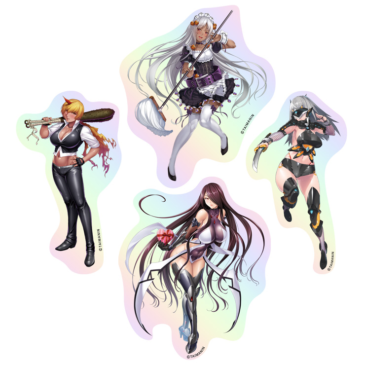 対魔忍RPG プレミアムガチャユニットステッカー vol.09(4種セット)