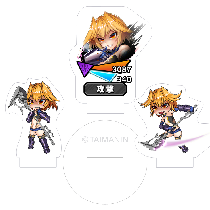 対魔忍RPG バトル画面セットキャラクターセット ver.レーベ・サフリー