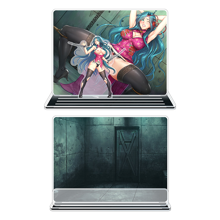 対魔忍RPGX ピックアップアクリルジオラマ ver.【単独潜入】槇島あやめ