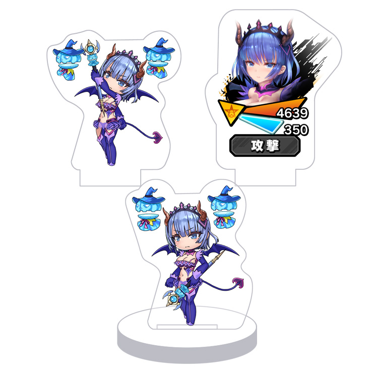 対魔忍RPG バトル画面セットキャラクターセット ver.【フローズンデビル】清水神流