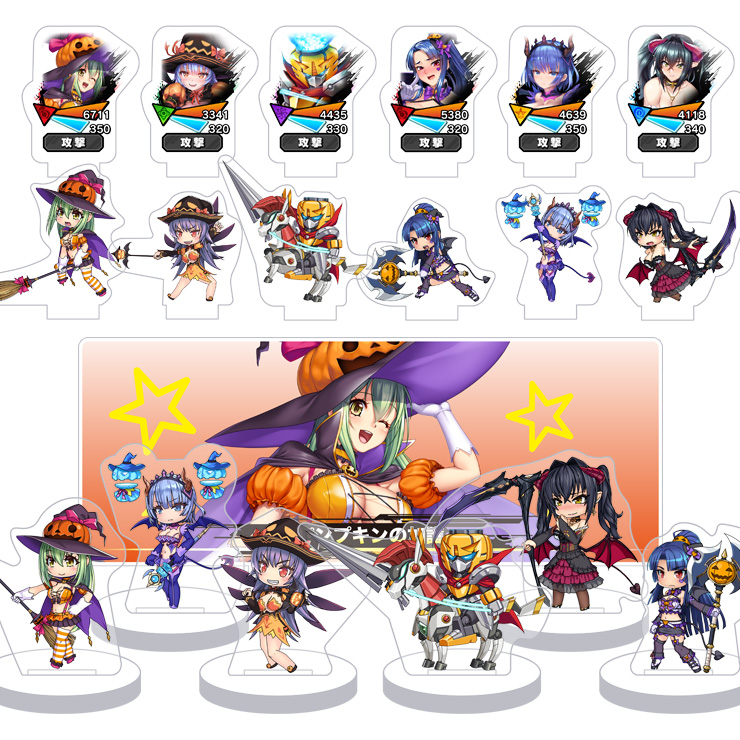 対魔忍RPG バトル画面セットキャラクタープレミアムセット vol.10 (全6種セット＋奥義演出カットインパーツ付属)