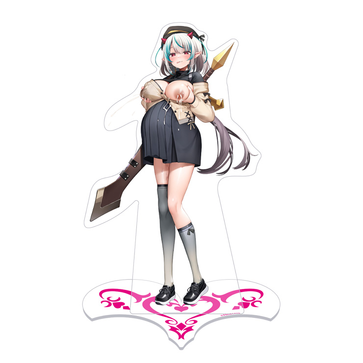 対魔忍RPGX 【ママ騎士見習い】ローラ 10月10日特大アクリルスタンド