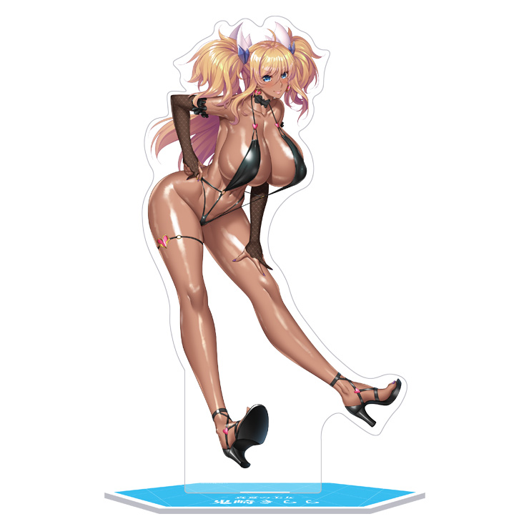 対魔忍RPG レンチキュラー3Dビッグアクリルスタンド  【真夏の美女】鬼崎きらら