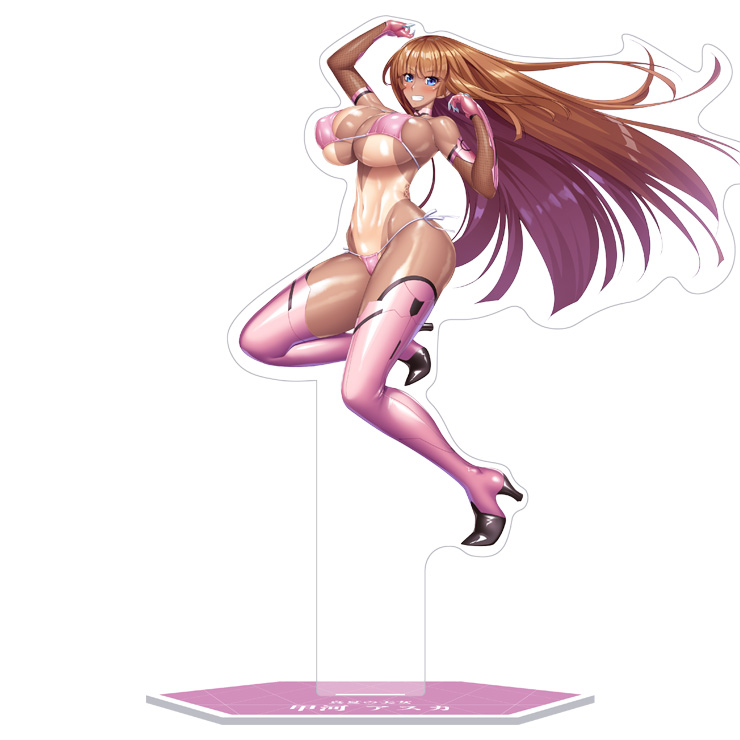対魔忍RPG レンチキュラー3Dビッグアクリルスタンド 　【真夏の美女】甲河アスカ