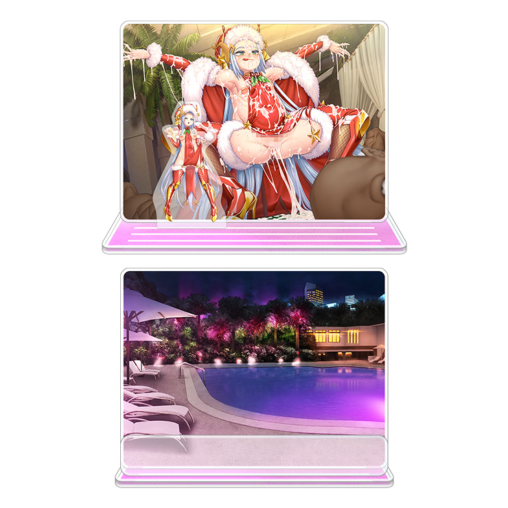 対魔忍RPGX ピックアップアクリルジオラマ ver.【クリスマス】稲毛夏