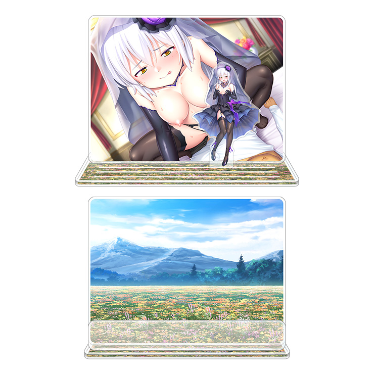 対魔忍RPGX ピックアップアクリルジオラマ ver.【不器用ウェディング】佐久かなめ