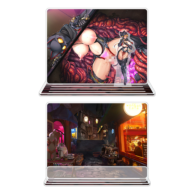 対魔忍RPGX ピックアップアクリルジオラマ ver.黒猫先生