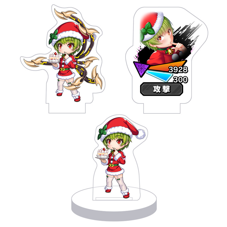 対魔忍RPG バトル画面セットキャラクターセット ver.【聖夜のお楽しみ】アンジェ