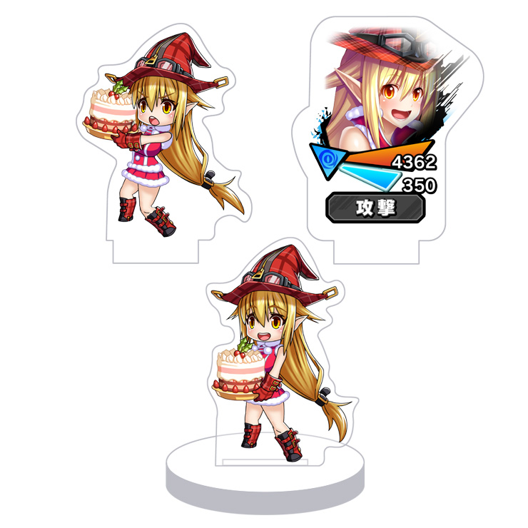 対魔忍RPG バトル画面セットキャラクターセット ver.【魔女だってクリスマス】リリス