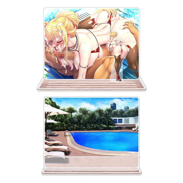 対魔忍RPGX ピックアップアクリルジオラマ ver.【濡れし艶花】高坂静流