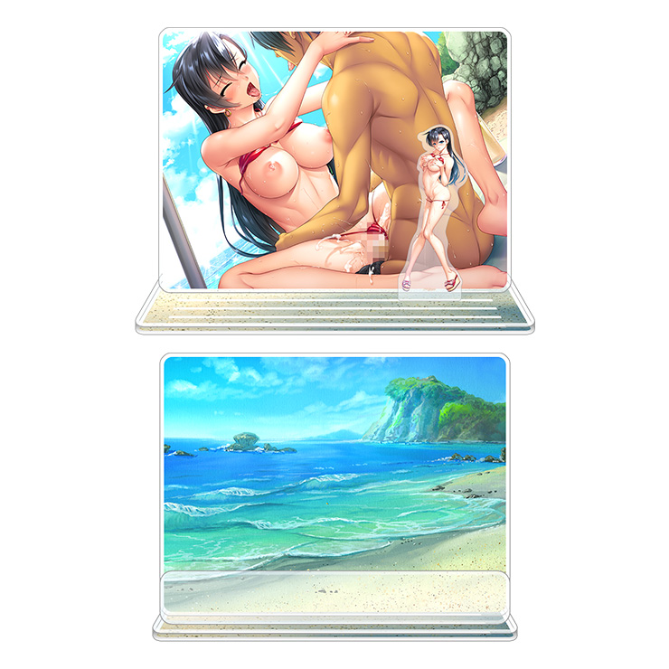 対魔忍RPGX ピックアップアクリルジオラマ ver.【サマーバカンス】ふうま時子