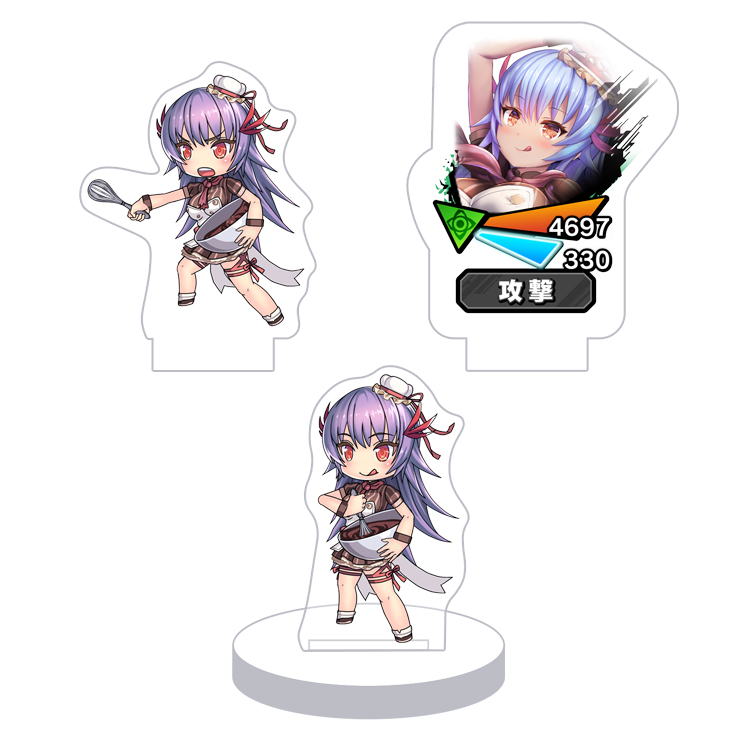 対魔忍RPG バトル画面セットキャラクターセット ver.【イタズラチョコ娘】ミナサキ