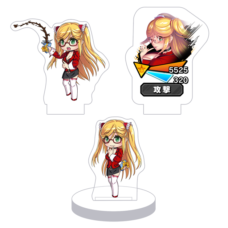 対魔忍RPG バトル画面セットキャラクターセット ver.【チョコ教師】高坂静流