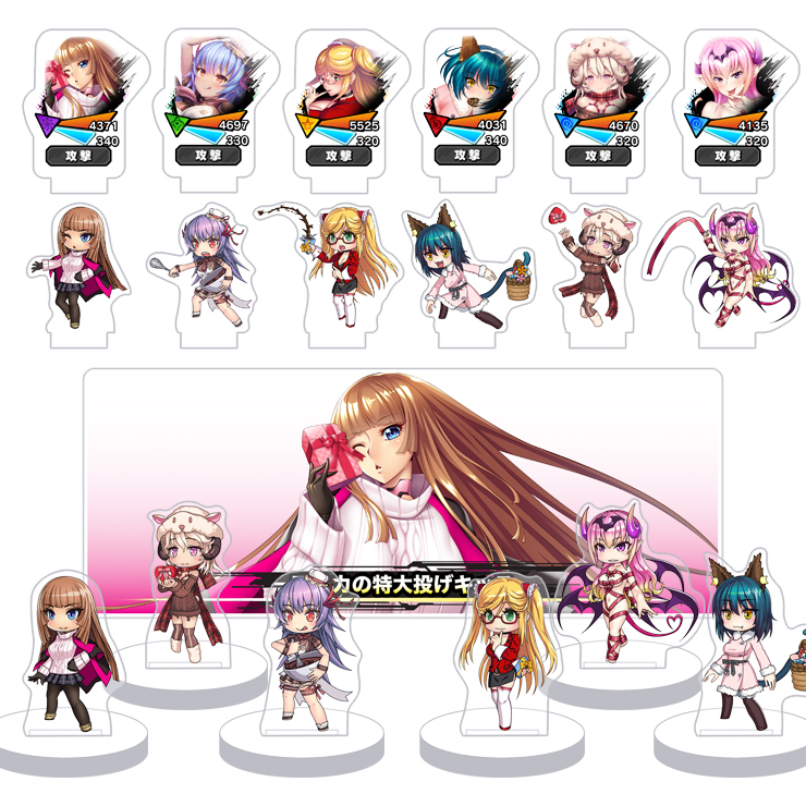 対魔忍RPG バトル画面セットキャラクタープレミアムセット vol.16 (全6種セット＋奥義演出カットインパーツ付属)