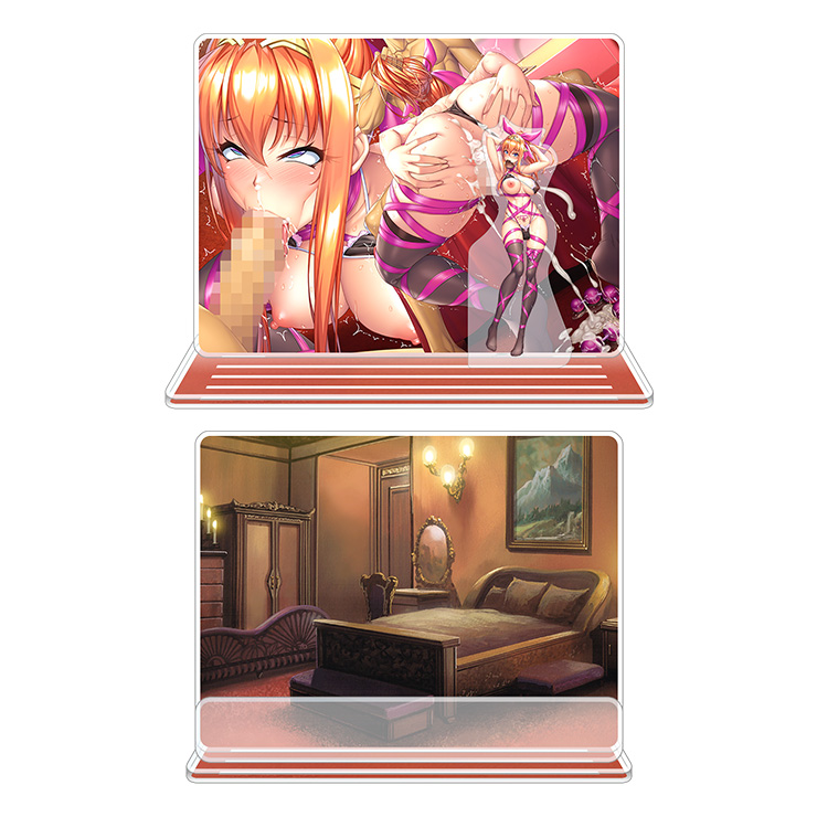 対魔忍RPGX ピックアップアクリルジオラマ ver.【誓愛バレンタイン】マヤ・コーデリア